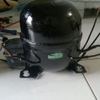 KOMPRESOR KULKAS 1/4 PK # COMPRESSOR FREEZER  RAK / FRIZER BOK / SHOWCASE COPOTAN # MESIN KULKAS 2 PINTU SEKEN / SECOND/  BEKAS