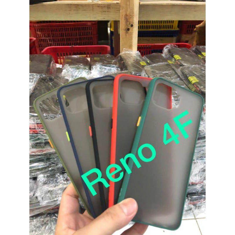 (MH)-OPPO RENO 4F Bumper Aero my choice fuze case