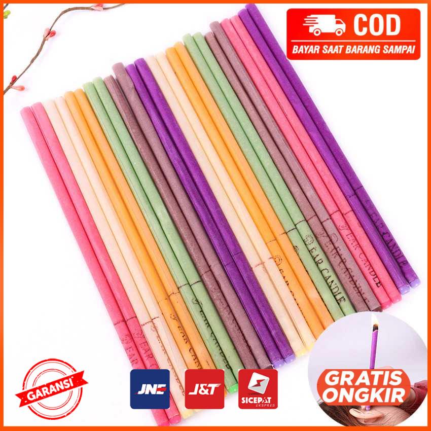 Lilin Pembersih Telinga Ear Candle Wax Cleaner 10 PCS YU10