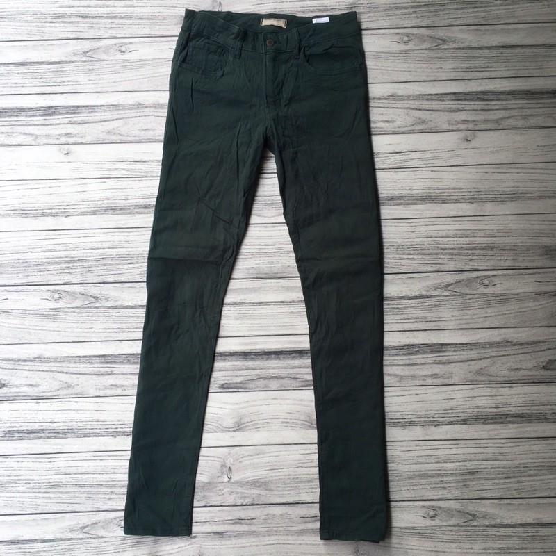 celana soft jeans uniqlo-pria-bekas/second original-size 29 (30 masuk)