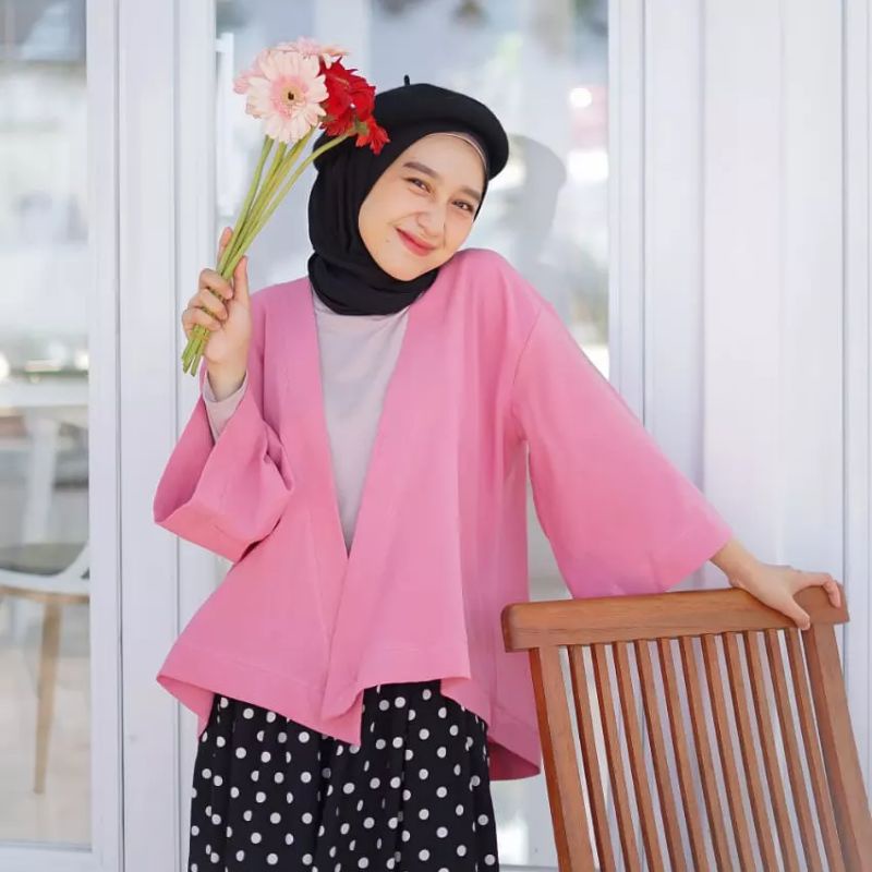 ANGGI Vania Blazer | Blazer Wanita | Blazer Korea | Blezer Wanita | Cardigan Wanita | Outer Wanita |