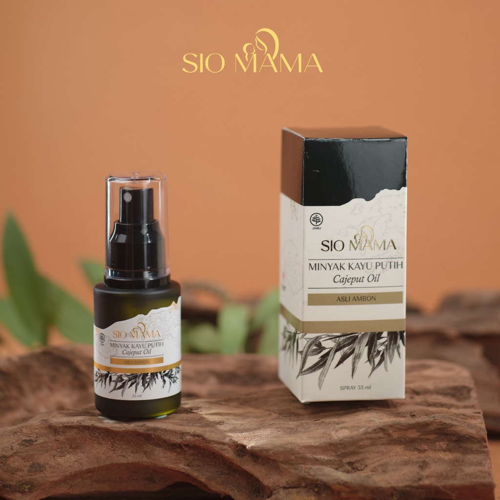 SIOMAMA SPRAY 35ml Cajeput Oil - Minyak Kayu Putih Premium SIO MAMA Asli Ambon