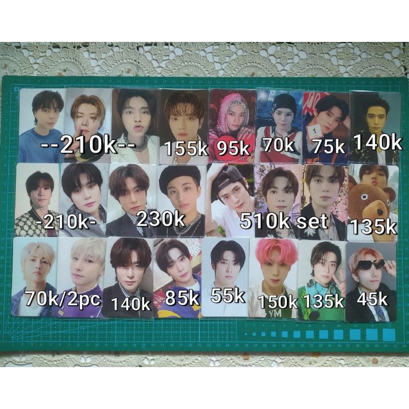 [READY] WTS PHOTOCARD NCT JAEHYUN TAEYONG JOHNNY POUT POETIC SG22 BENE JAEHYUN ARRIVAL DI GAPYEONG M