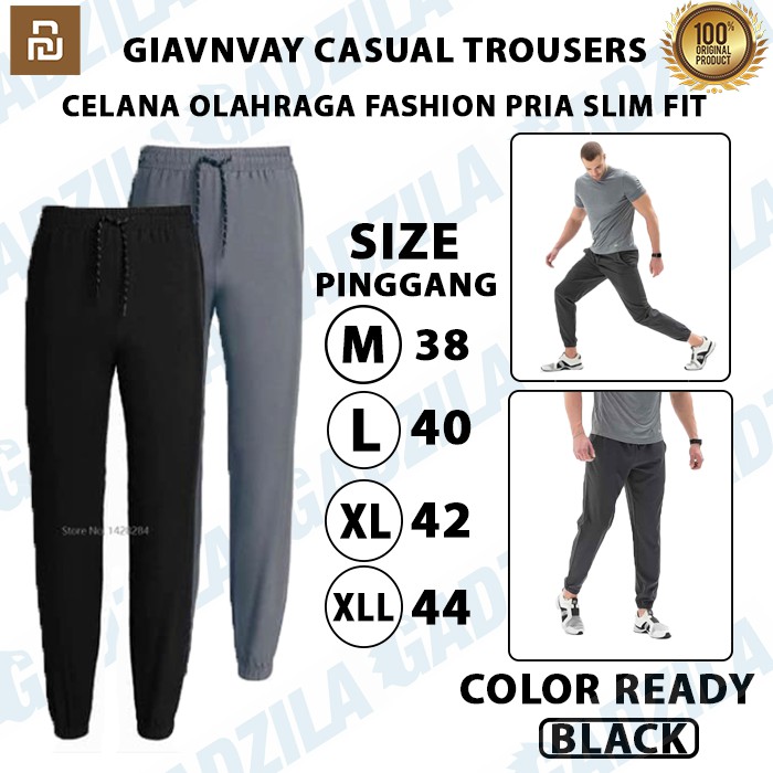 GIAVNVAY CELANA PANJANG OLAHRAGA CASUAL TROUSERS SPORT PANTS XIAOMI