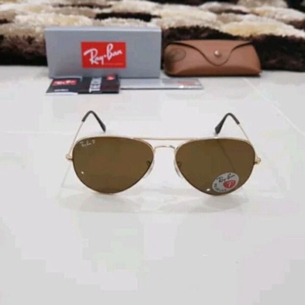 Kacamata Rayban Aviator 3026 Brown Lensa Polarized Original