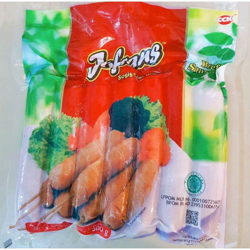 Sosis Sapi Bratwurst Original JOFRANS | Beef Sausages