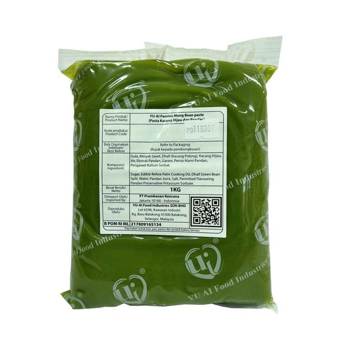 

SELAI- YU-AI PANDAN FILLING-SOFT 1 KG -SELAI.