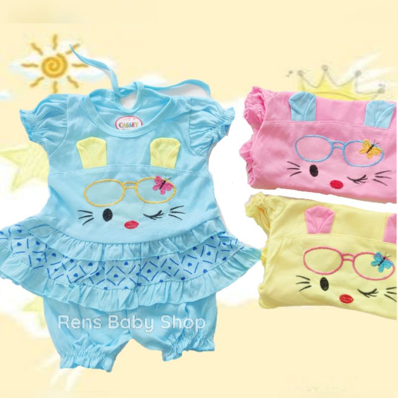 CASSEY Dress rok baju celana harian anak bayi perempuan cewek girl murah