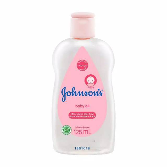 Minyak Pijat Pelembab Bayi Johnson's Baby Oil 125ml