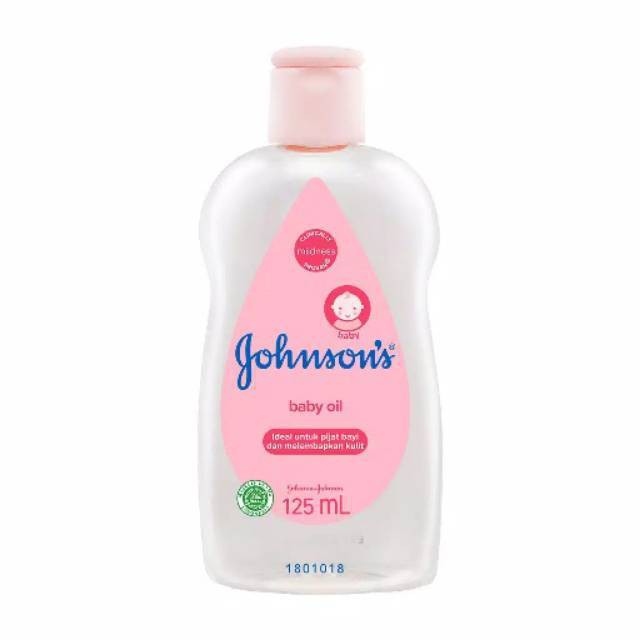 Minyak Pijat Pelembab Bayi Johnson's Baby Oil 125ml