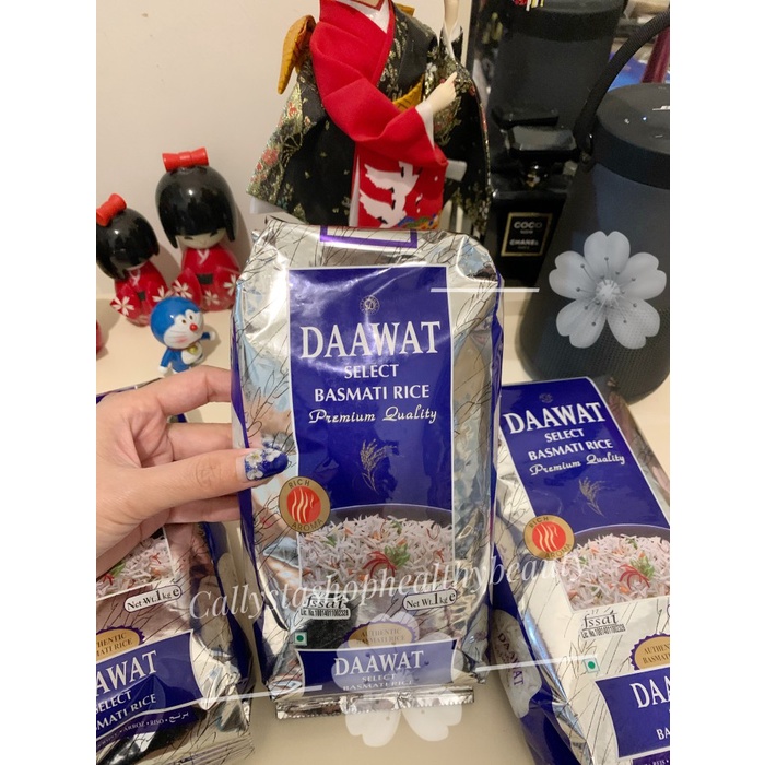 

978Eq1W Beras India Daawat Basmati Rice 1 Kg - Daawat Basmati WQ012