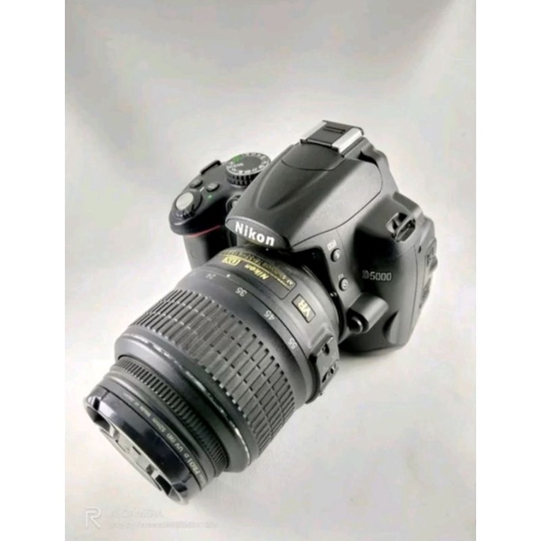 Kamera Camera DSLR Nikon D5000 Lensa Kit 18-55mm Mulus Termurah