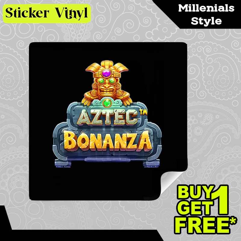 

Stiker Sticker Aztec Bonanza Game Slot Aesthetic Bahan Vinyl Satuan Anti Air