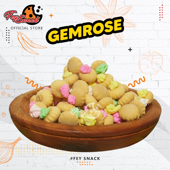 

Gemrose berat 250gram - Fey Snack