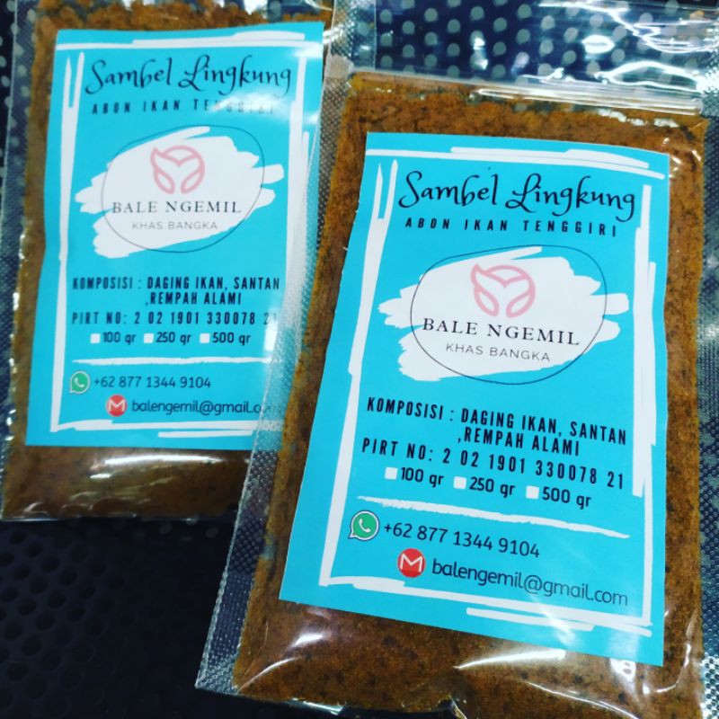 

Sambel Lingkung | Abon Ikan Tenggiri Premium 100 gram