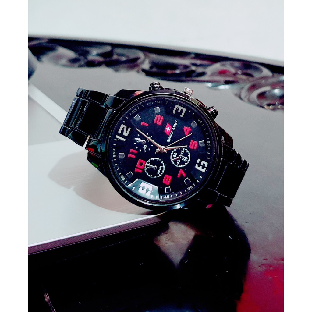 JAM TANGAN CASUAL CHRONO VARIASI RANTAI STAINLEES BEST SELLER 2021