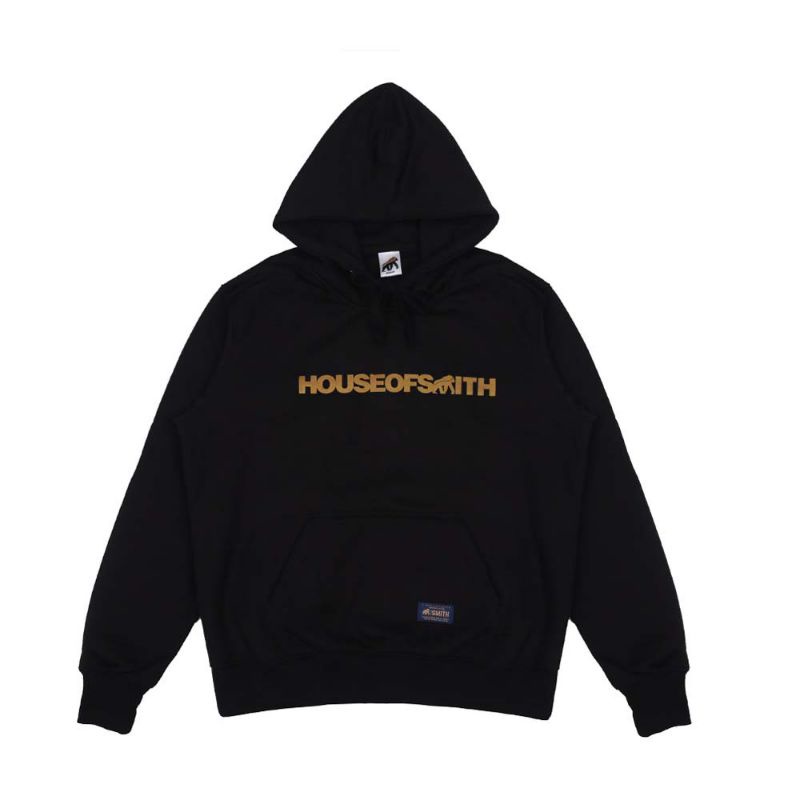 Hoodie House Of Smith Goldtin Balck- Hoodie Smith ,