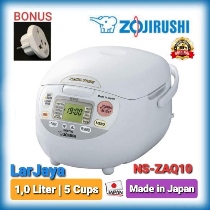 Rice Cooker Zojirushi NS-ZAQ10.WZ ( Made in Japan)