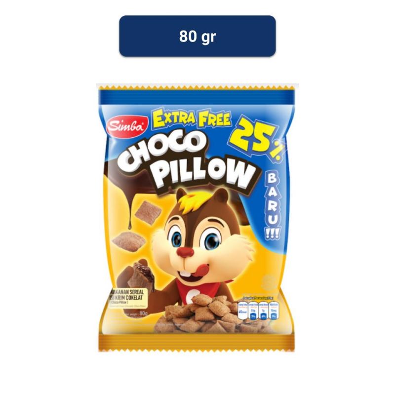 

Simba Choco Pillow Bag 80 gram