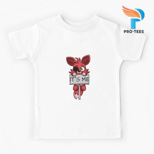 Kaos Baju Anak FNAF Plush Foxy Essential TShirt481 #399