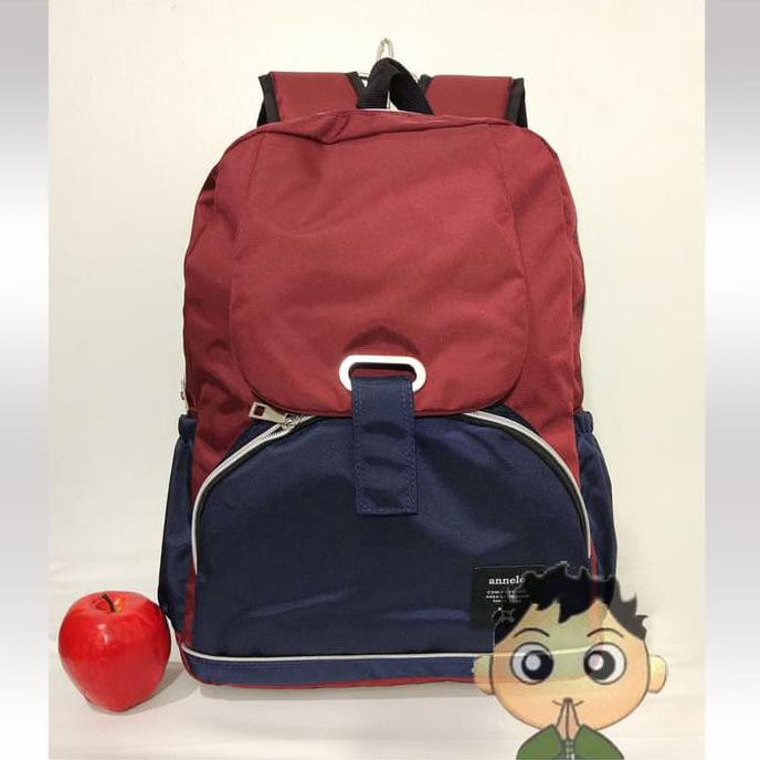 TAS RANSEL PRIA WANITA BACKPACK BODYPACK KOREA LAPTOP 14 WATERPROOF