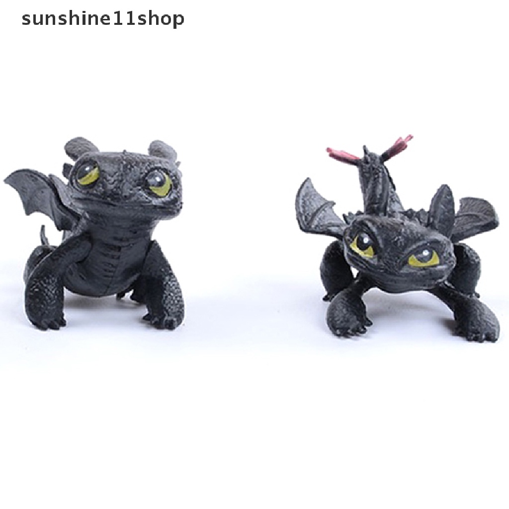 Sho Mainan Action Figure Toothless Night Fury Dragon Untuk Koleksi