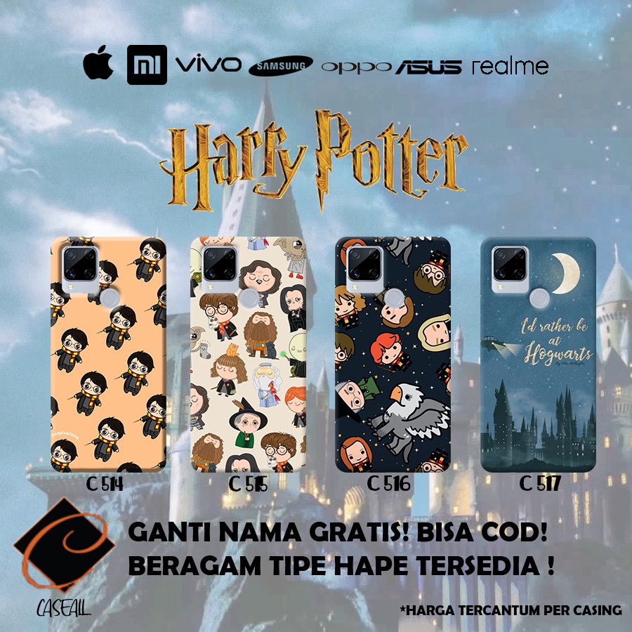 Case Casing Harry Potter ( Semua Tipe HP ) Realme C11 C12