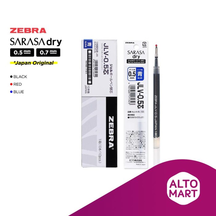 

Bergaransi Zebra Rjlv5 Refill For Sarasa Dry Gel Pen 0.5 Mm Jlv Jlv5 Terlaris
