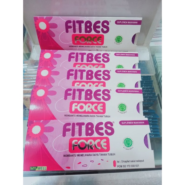 FITBES FORCE VITAMIN UNTUK DAYA TAHAN TUBUH ISI 5 KAPLET