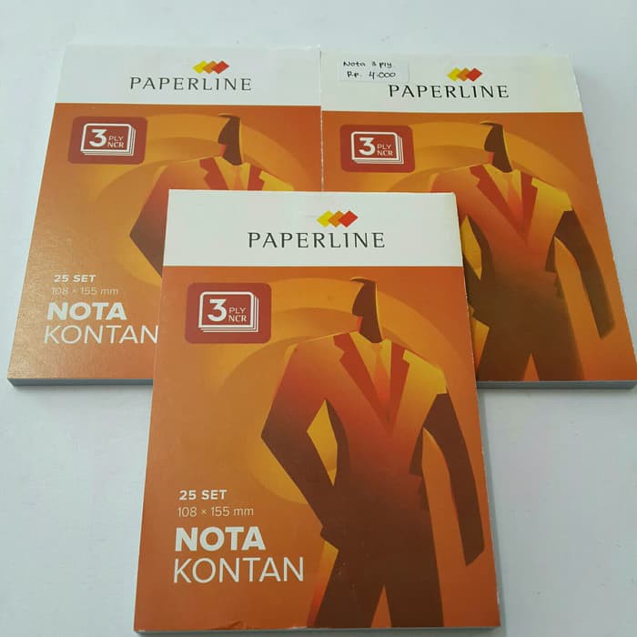 

Nota kontan 3ply kecil NCR Paperline