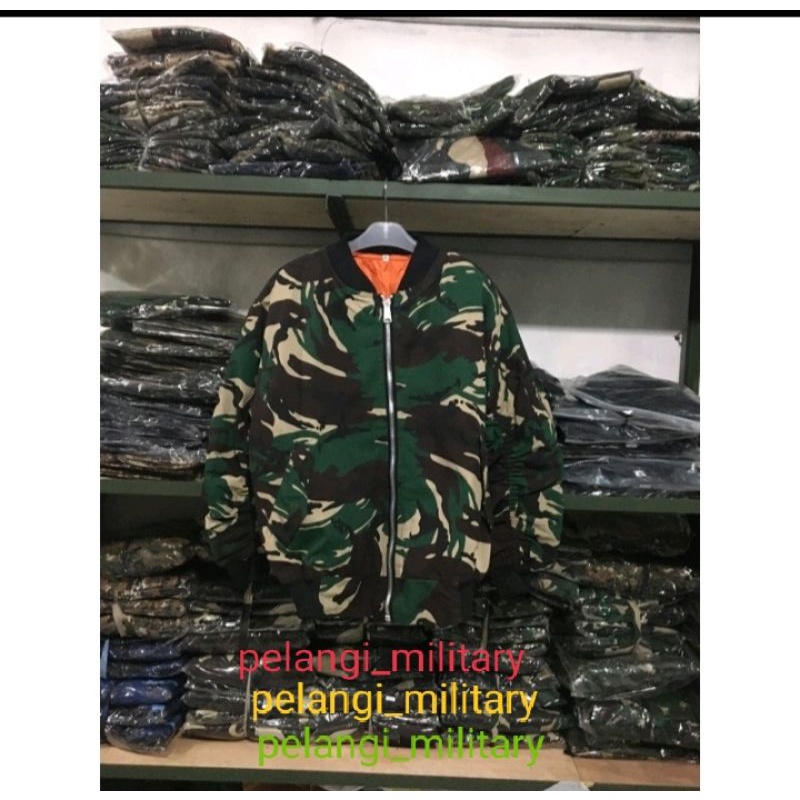 JAKET BOMBER ARMY/JAKET LORENG TNI/KOPASSUS/GURUN/NKRI