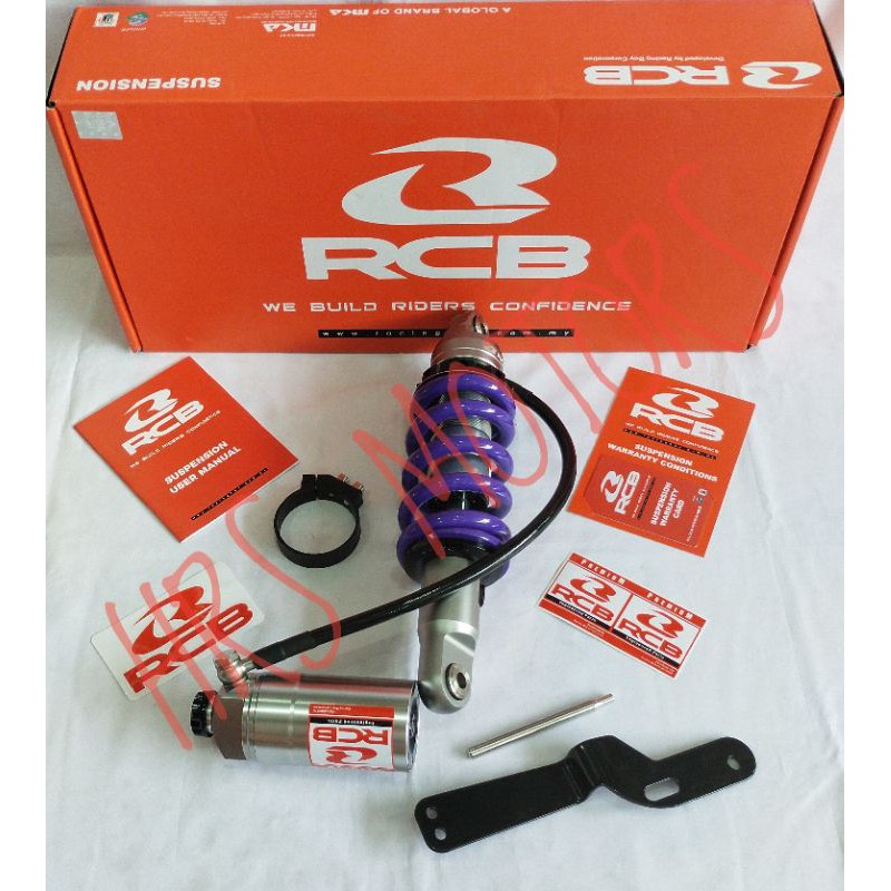 MONO SHOCK FU 150/ GSX 150 TABUNG PISAH RCB UKURAN 285/280 MM BELANG DB -2 ORIGINAL