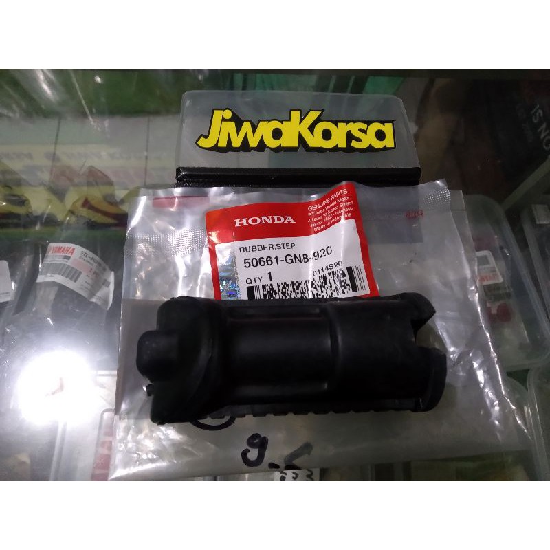 Karet footstep step barstep depan honda astrea grand legenda supra x supra x125 supra fit original
