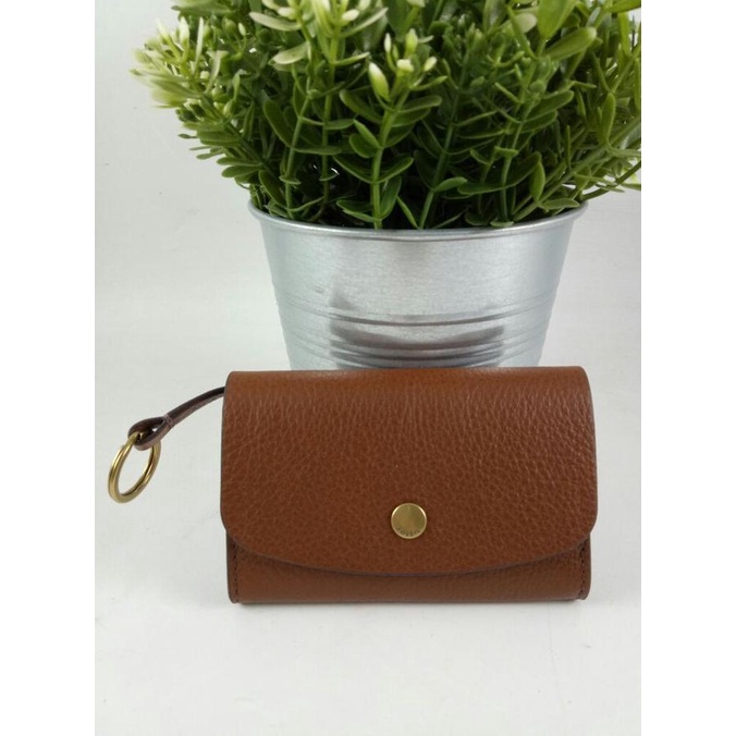 DOMPET STNK FOSSIL HAVEN SHORT SMALL WALLET BROWN termurah