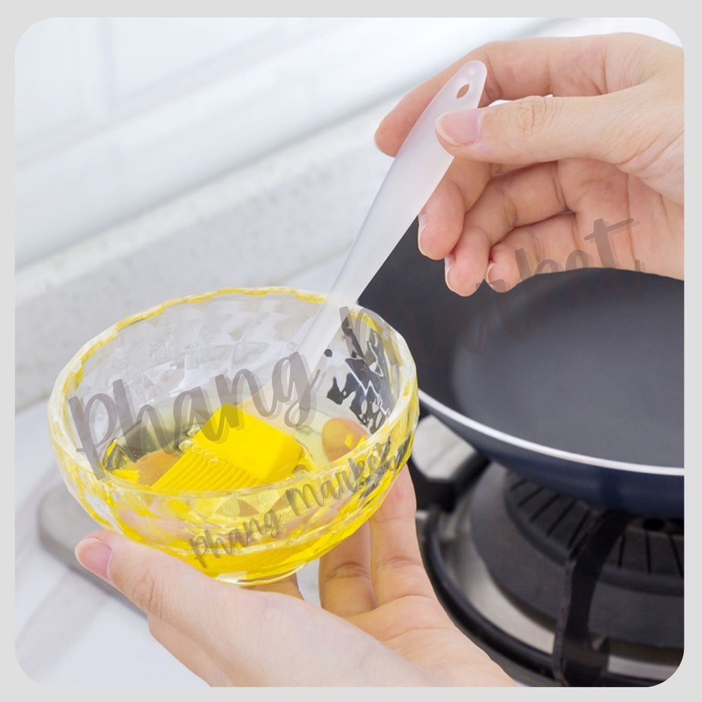 Kuas Oles Kue BBQ Barbeque Roti Dapur Cake Minyak Silikon Silicone Brush Tahan Panas