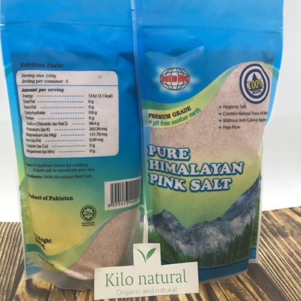 

Tetap Trendϟ Himalayan Salt Premium 500gr ( PLASTIK BIRU )