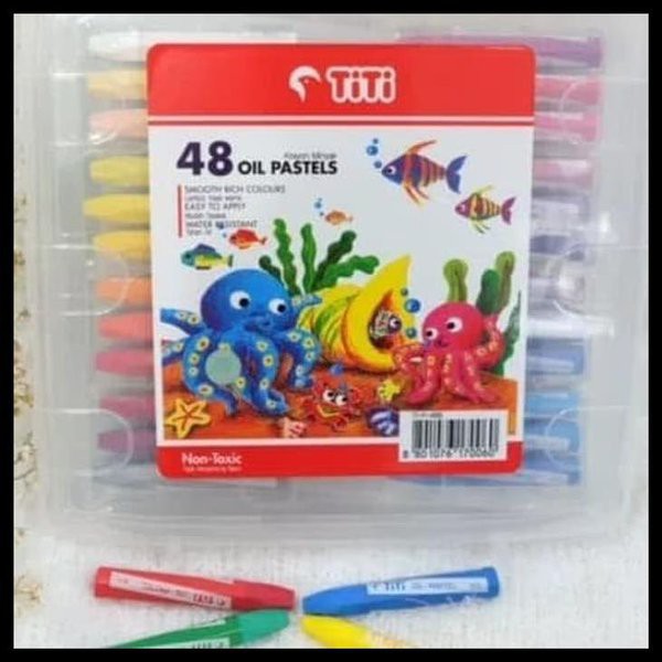 

OIL PASTEL CRAYON TITI 48 WARNA