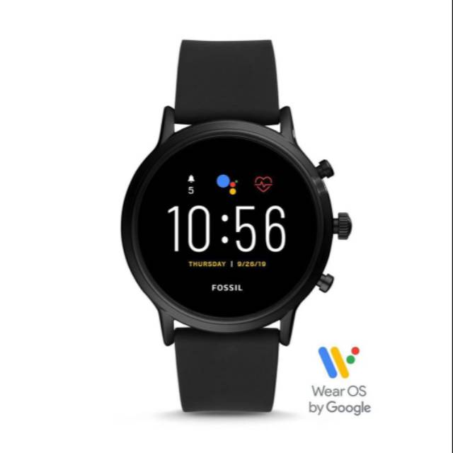 Fossil Gen 5 Rubber Black