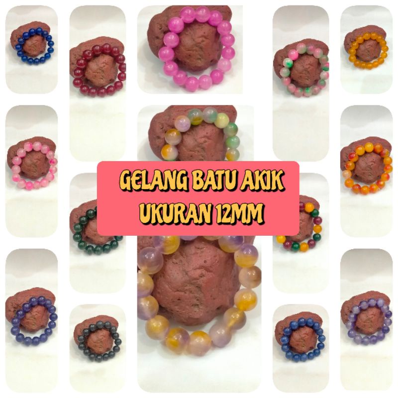 GELANG BATU AKIK ASLI GELANG CANTIK ASLI ALAM
