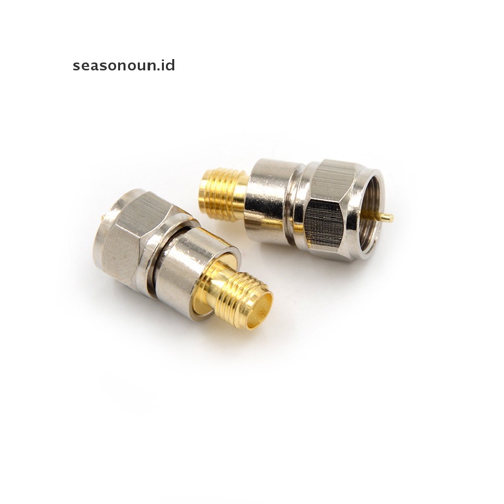Adaptor Konektor RF Coaxial Lurus SMA Female Jack Ke F Male Plug