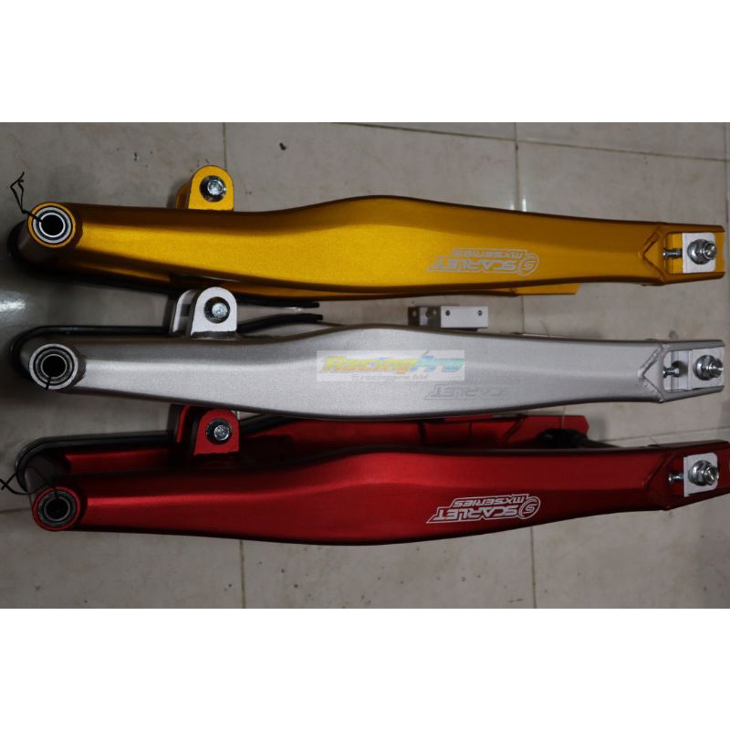 Swing arm crf 150 scarlet racing mxseries / sasis crf 150 / lengan ayun crf 150 / garpu belakang crf