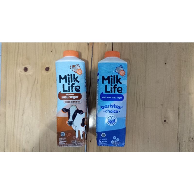 

Milk Life susu segar , barista choice