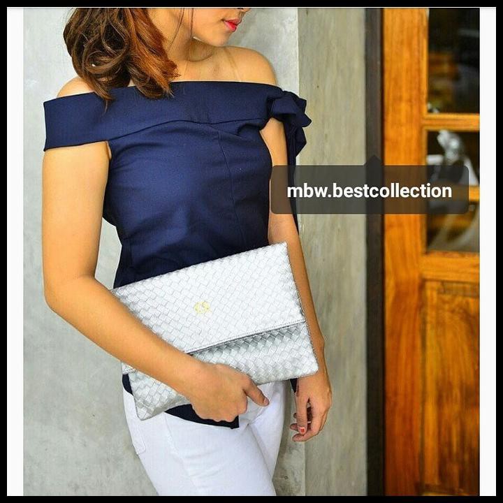 DISKON - CLUTCH LIPAT BOTTEGA --- CLUTCH BARU