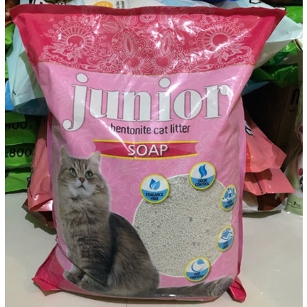 PASIR 10L PASIR KUCING GUMPAL WANGI / BENTONITE CAT LITTER