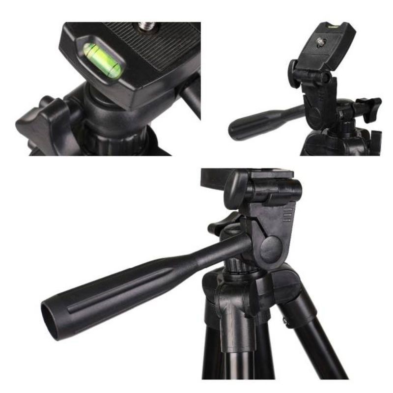 TRIPOD HP / TRIPOD CAMERA BLACK SERIES PANJANG 1 METER PREMIUM QUALITY 3120