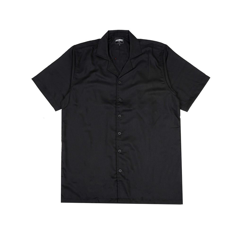 PSDN.CO Casual Shirt "COLLER" BLACK