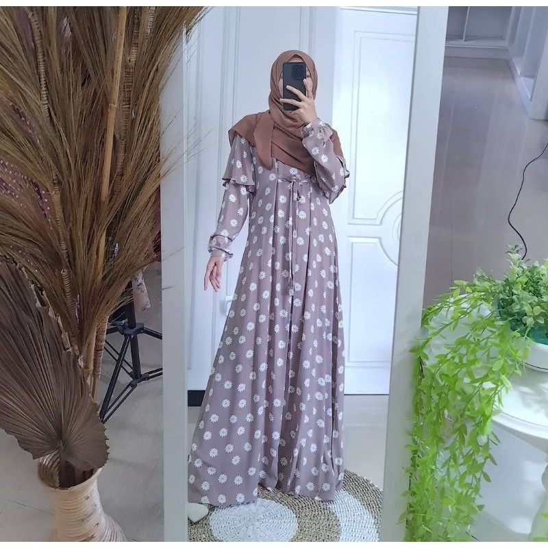 Milo L | Gamis ABAYA DAHLIA Sekararum Fashion | Reseller Sekararum Fashion Semarang