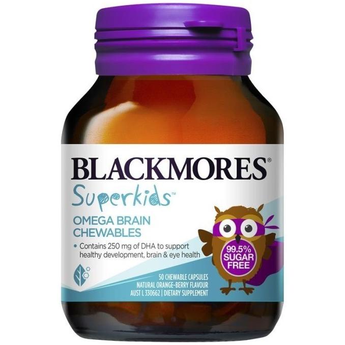 Blackmores Superkids Omega Brain 50 Chewables