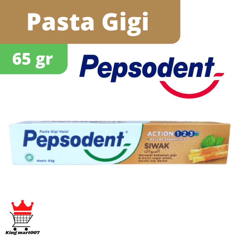 Pepsodent Siwak Pasta Gigi 65gr