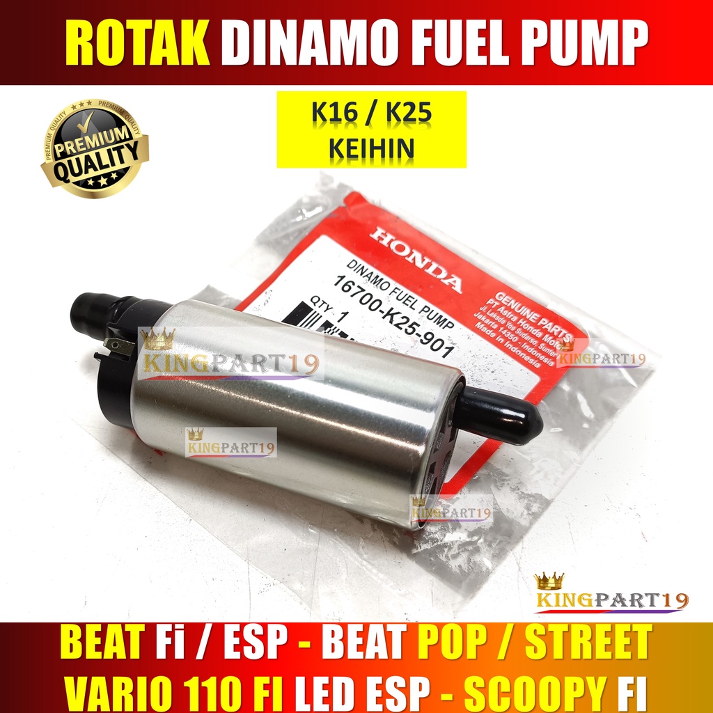 ROTAK DINAMO FUEL PUMP BEAT FI BEAT ESP BEAT POP VARIO 110 FI LED SCOOPY FI CBR 150R